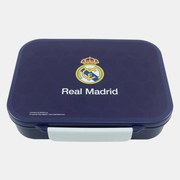 Real Madrid Blue több rekeszes uzsonnás doboz, szendvicsdoboz