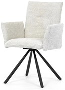 Krém Bouclé Étkezőszék. DCH-W1117 CRM2