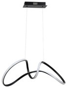 LED Csillár zsinóron TESORO LED/48W/230V fekete