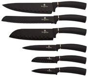 BerlingerHaus 6 részes késkészlet Black Rose Collection  BH/2337N