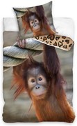 Orangután Tiny Swinger ágyneműhuzat 140×200cm, 70×90 cm