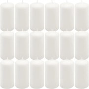 Gyertya készlet 11,5 cm Ø 6 cm 18 db fehér