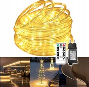 30M-ES Drót Lámpa Fény 300 Led Fehér Meleg Karácsonyfadísz