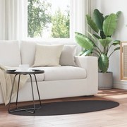 Szőnyeg HUARTE Antracit 80 x 150 cm Poliészter