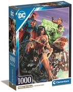 Az Igazság Ligája DC Power 1000 db-os Compact puzzle Clementoni