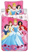 Egyszemélyes pamut gyerek ágyneműhuzat 140x200 cm Princezny "Heart" – Jerry Fabrics
