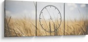 A gabona képe (órával) (90x30 cm)