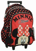 Disney Minnie Red Dots gurulós iskolatáska, táska 46 cm