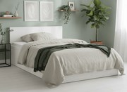 SOFIA ágy 120 x 200 cm, fehér Ágyrács: Lamellás ágyrács, Matrac: Coco Maxi 20 cm matrac