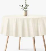 Goldea kör alakú terítő malaga - krémszínű Ø 100 cm