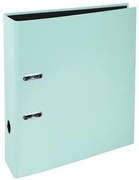 Iratrendező, 80 mm, A4, karton, EXACOMPTA Aquarel, pasztell zöld (EX53568E)