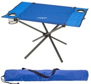Kemping asztal DIVERO Kék 80 x 50 cm