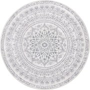 Nappali szőnyeg, 160 cm átmérő, szürke