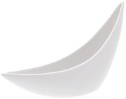 Kerámia virágtartó fehér, 29 x 17 x 8 cm