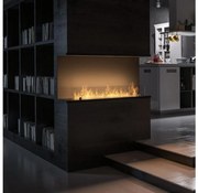 InFire - Beépített BIO kandalló 100x50 cm 3kW fekete INSIDE C1000 V2