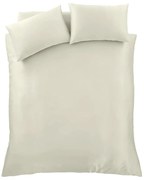 Bézs kétszemélyes-hosszabbított szatén ágyneműhuzat 230x220 cm Silky Soft – Catherine Lansfield