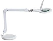 Asztali lámpa, LED, nagyító, MAUL Makro, fehér (VLM8263602)