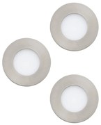 Eglo FUEVA 1 98634 süllyesztett lámpa, 3x2,8W LED, 3000K, 1050 lm, IP20/IP44