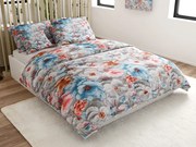 Mikroszálas ágynemű BLOSSIVA szürke Ágyneműhuzat mérete: 70 x 90 cm | 140 x 220 cm