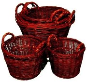 Fonott kosár 50 cm átmérőjű , 50 cm átmérőjű