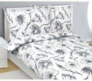 Bellatex Flanel ágynemű Ibišek, 140 x 220 cm, 70 x 90 cm