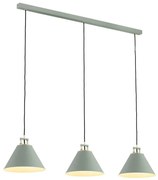 Argon 6177 - Csillár zsinóron ORTE 3xE27/15W/230V zöld