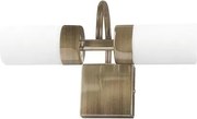 Beltéri led fali lámpa 2x4w 785lm 4000k bronz/fehér betty