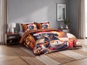 3D mikroszálas flanel ágyneműhuzat WARM WOOFS színes + párnahuzat 40x50 cm ingyenes Ágyneműhuzat mérete: 70 x 90 cm | 140 x 200 cm