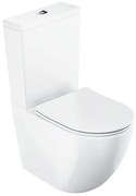 WC softclose kombinált Ravak Optima vario hulladék X01870