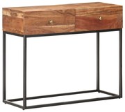 nyers akácfa tálalóasztal 90 x 35 x 75 cm