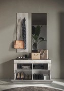 Basic fali fogas fehérített fenyő 31 x 110 cm