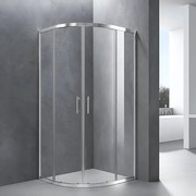 Murcia || íves zuhanykabin 80x80, 190cm, 6mm, NANO