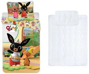 Bing gyerek, ovis ágyneműhuzat és paplan/párna szett 100x135 cm 40x60 cm (Performance)