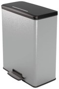 Curver Hulladékgyűjtő DECOBIN 65L, ezüst