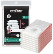 Compactor Aspispace vákuumtároló zsákok szettje, 6db, 70 l, 55 x 90 cm, 6 db