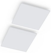 Klarstein Wondersky, infravörös mennyezeti hősugárzó, 2 darabos szett , 60 x 6,5 x 60 cm (Sz x M x H), 350 W, IP45