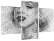 Kép - Marilyn Monroe portréja (90x60 cm)