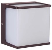 LED Kültéri fali lámpa LED/8W/230V IP65 3000K barna