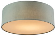 Mennyezeti lámpa zöld 30 cm LED-del - Drum LED