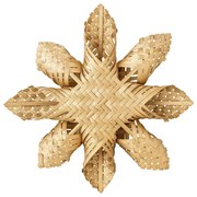 Bambusz karácsonyi függődísz ø 33 cm Hani – Bloomingville