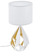 Eglo 43078 - Asztali lámpa CARLTON 1xE27/60W/230V