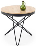 Leila Kerek Dohányzóasztal natúr/fekete