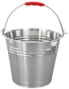 Orion Rozsdamentes acél vödör fogantyúval B 12 l, 12 l