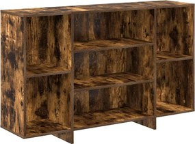 vidaXL füstös tölgy színű szerelt fa tálalószekrény 60 x 35 x 70 cm