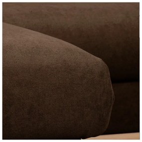 Sötétbarna sarokkanapé (bal oldali) Beata – Ropez