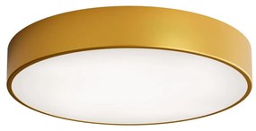 Fürdőszobai mennyezeti lámpa CLEO 4xE27/24W/230V átm. 50 cm arany IP54