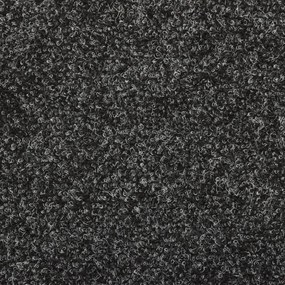 15 db tűvel lyuggatott szürke szövet lépcsőszőnyeg 65x21x4 cm