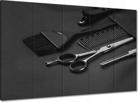 Vászonkép 100x70 Barber eszközök