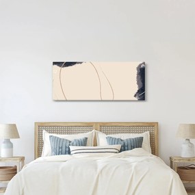 Kép - Bézs absztrakció (120x50 cm)