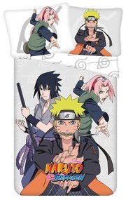 Egyszemélyes pamut gyerek ágyneműhuzat 140x200 cm Naruto – Jerry Fabrics